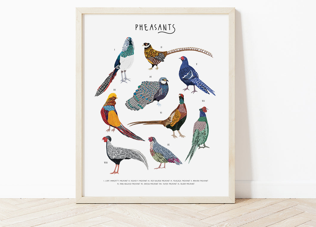 Pheasants Print