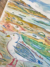 Load image into Gallery viewer, Fossil Bay at Lyme Regis Original Painting
