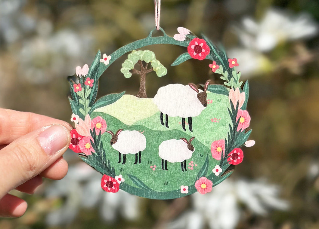 Easter Lambs Decoration