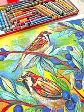 Load image into Gallery viewer, Limited Edition Sparrows &amp; Blueberries Print
