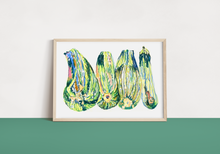 Load image into Gallery viewer, Courgettes Print
