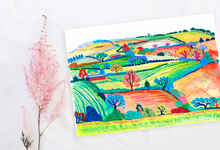 Load image into Gallery viewer, View from Blagdon Hill Print
