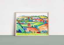 Load image into Gallery viewer, View from Blagdon Hill Print
