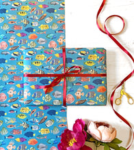 Load image into Gallery viewer, Fish Wrapping Paper

