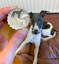 Load image into Gallery viewer, The Whippets Enamel Pin Badge
