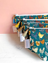 Load image into Gallery viewer, Chicken Print Cosmetic Bag
