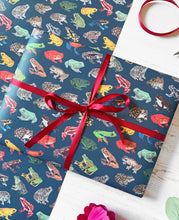 Load image into Gallery viewer, Frog Wrapping Paper
