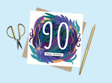 Load image into Gallery viewer, 90th Birthday Card
