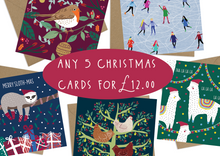 Load image into Gallery viewer, Mix and Match Any 5 Christmas Cards
