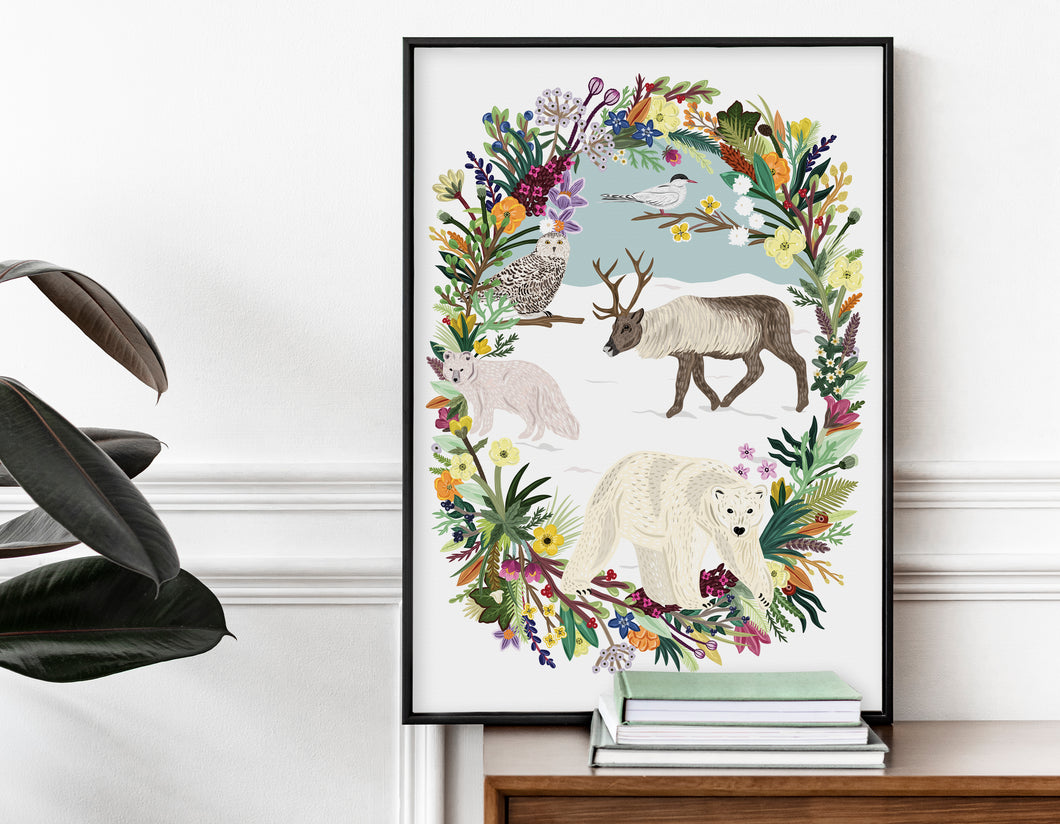Arctic Habitat Print