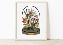Load image into Gallery viewer, Autumn Bell Jar Print
