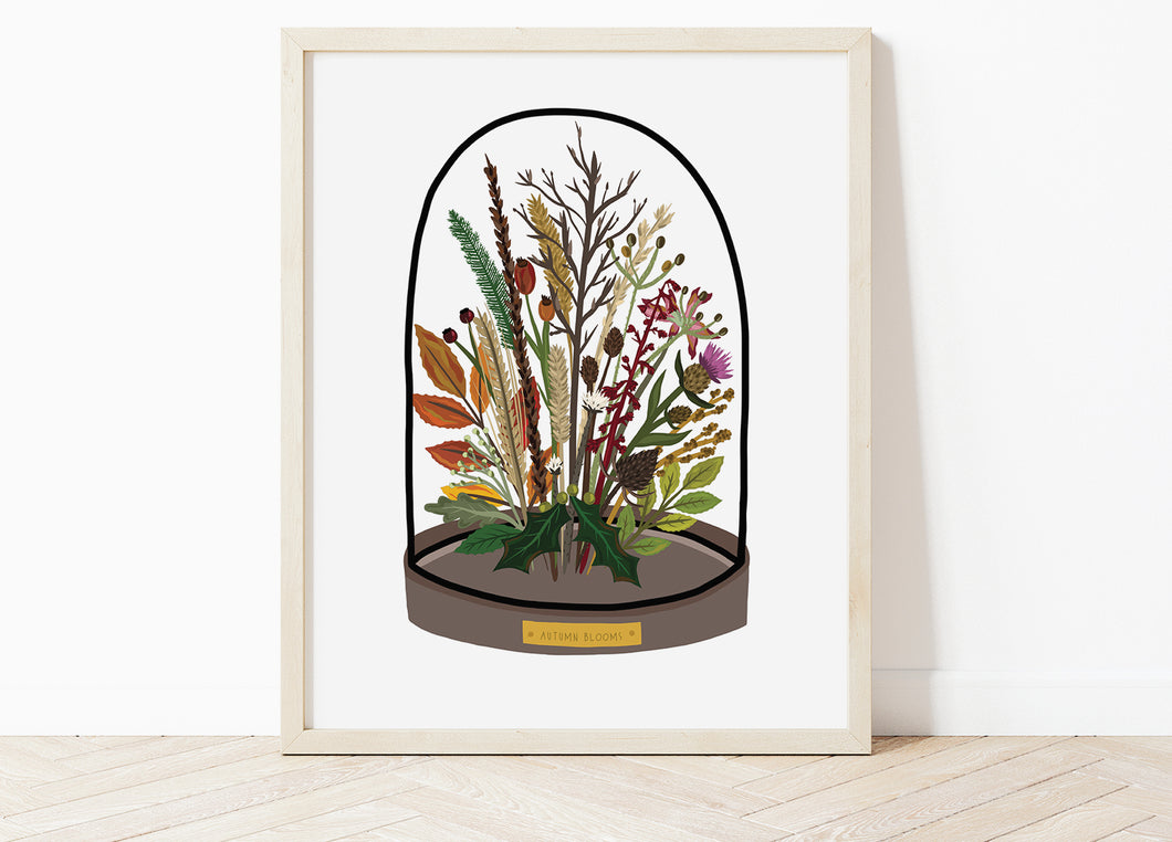 Autumn Bell Jar Print