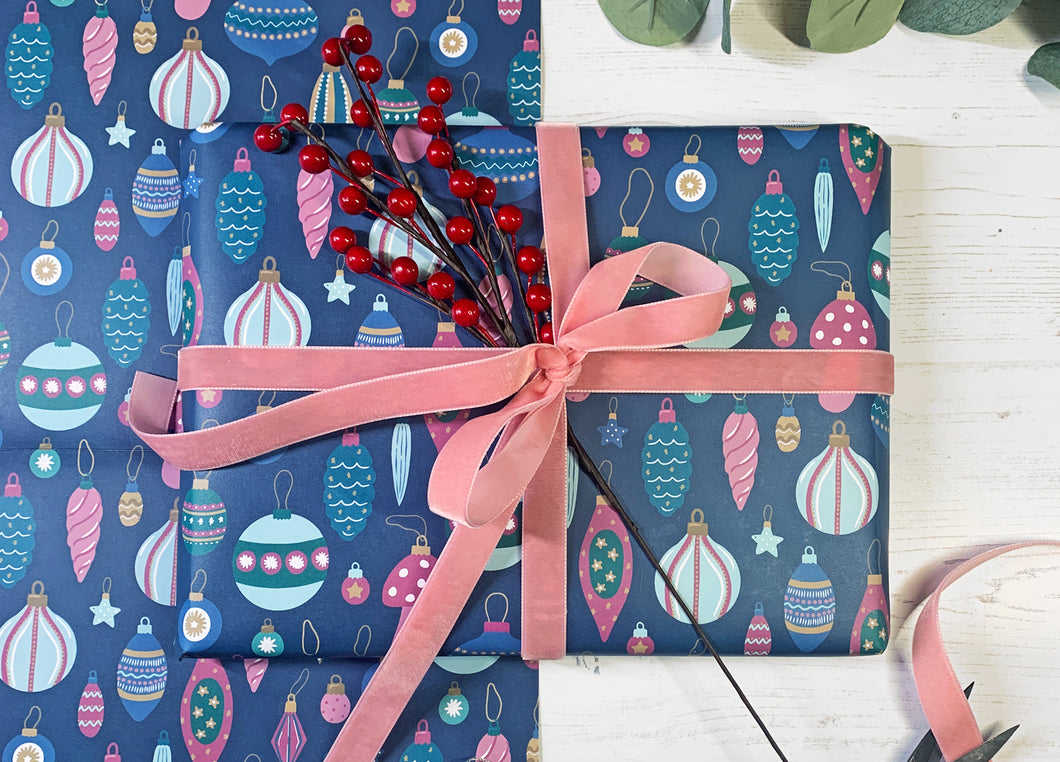 Christmas Bauble Wrapping Paper