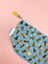 Load image into Gallery viewer, Bumble Bee Print Cosmetic Bag
