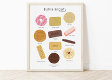 Load image into Gallery viewer, British Biscuits Print
