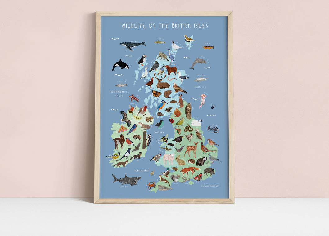 Animal Map of the British Isles