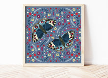 Load image into Gallery viewer, Folk Butterflies Print
