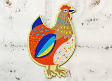 Load image into Gallery viewer, Chicken Embroidered Patch
