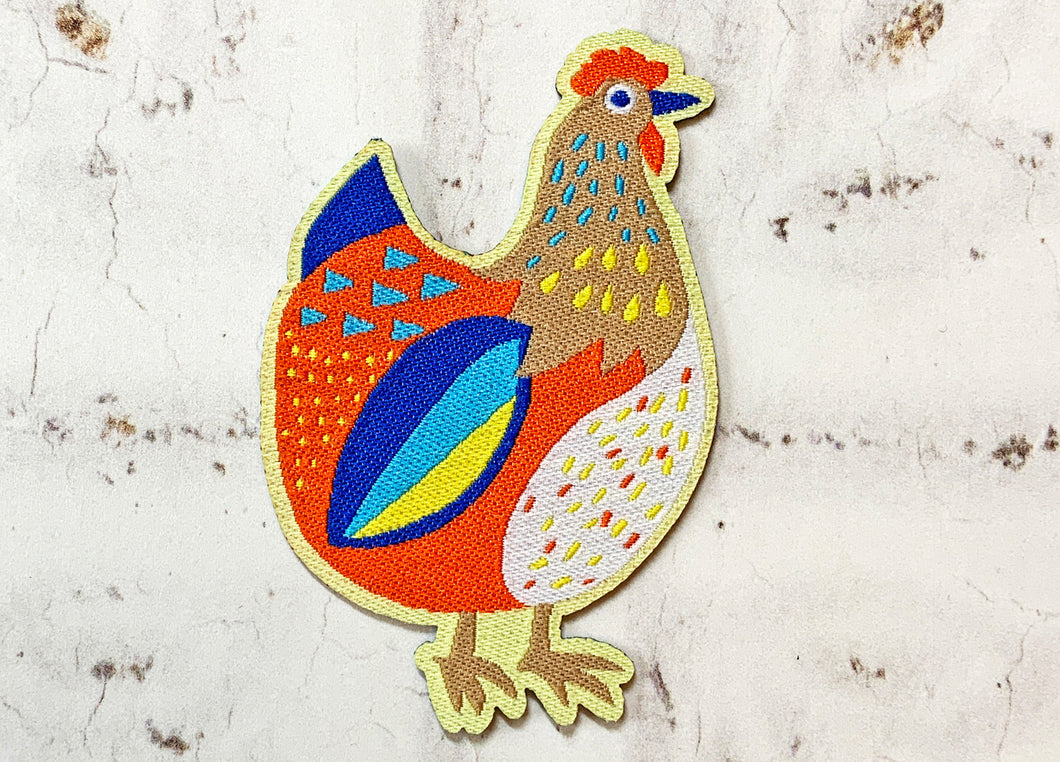 Chicken Embroidered Patch