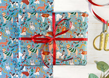 Load image into Gallery viewer, Christmas Dogs Wrapping Paper
