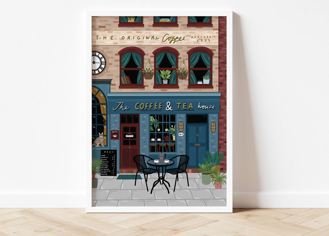The Coffee & Tea Shop Print