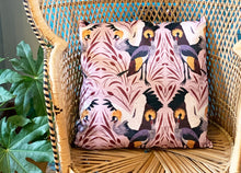 Load image into Gallery viewer, Grey Crowned Crane Cushion
