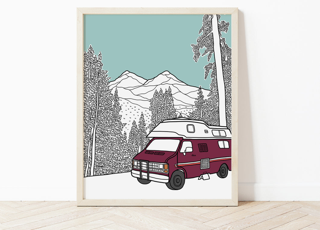 Custom Special Place Portrait Print