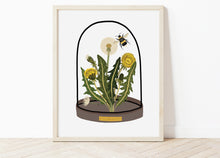 Load image into Gallery viewer, Dandelion Bell Jar Print
