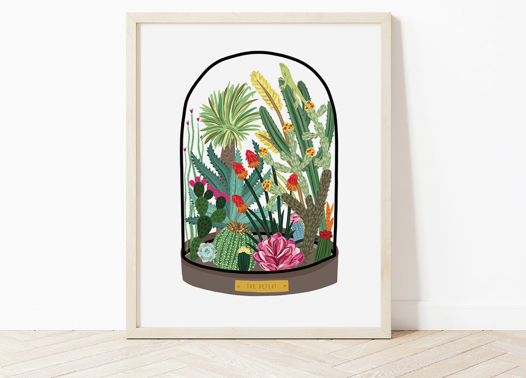 Desert Bell Jar Print