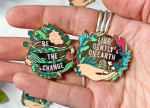 Load image into Gallery viewer, Save the Planet Enamel Pin Set
