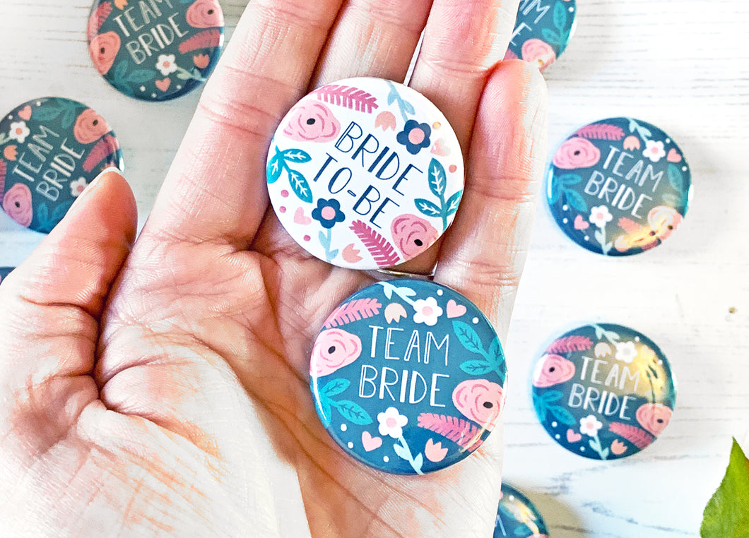 Team Bride Badge