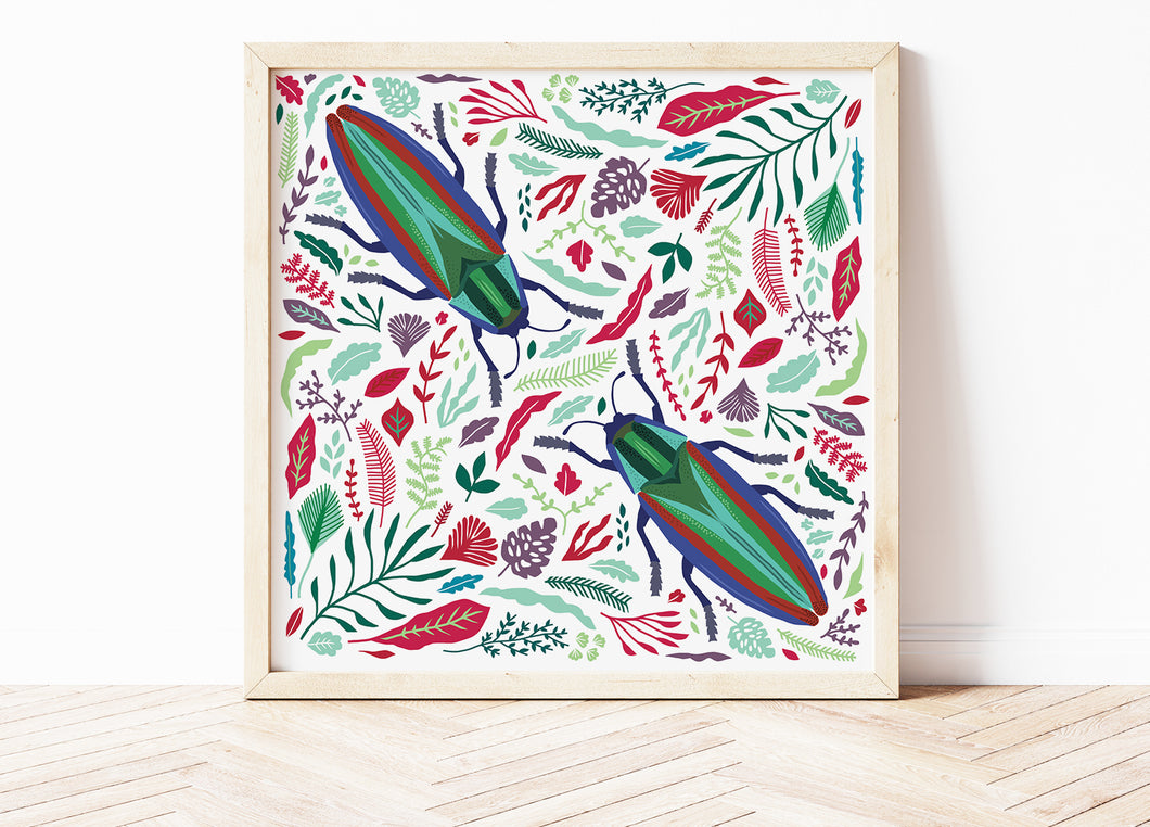 Beetles Print