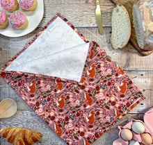 Load image into Gallery viewer, Fox Print Tea Towel
