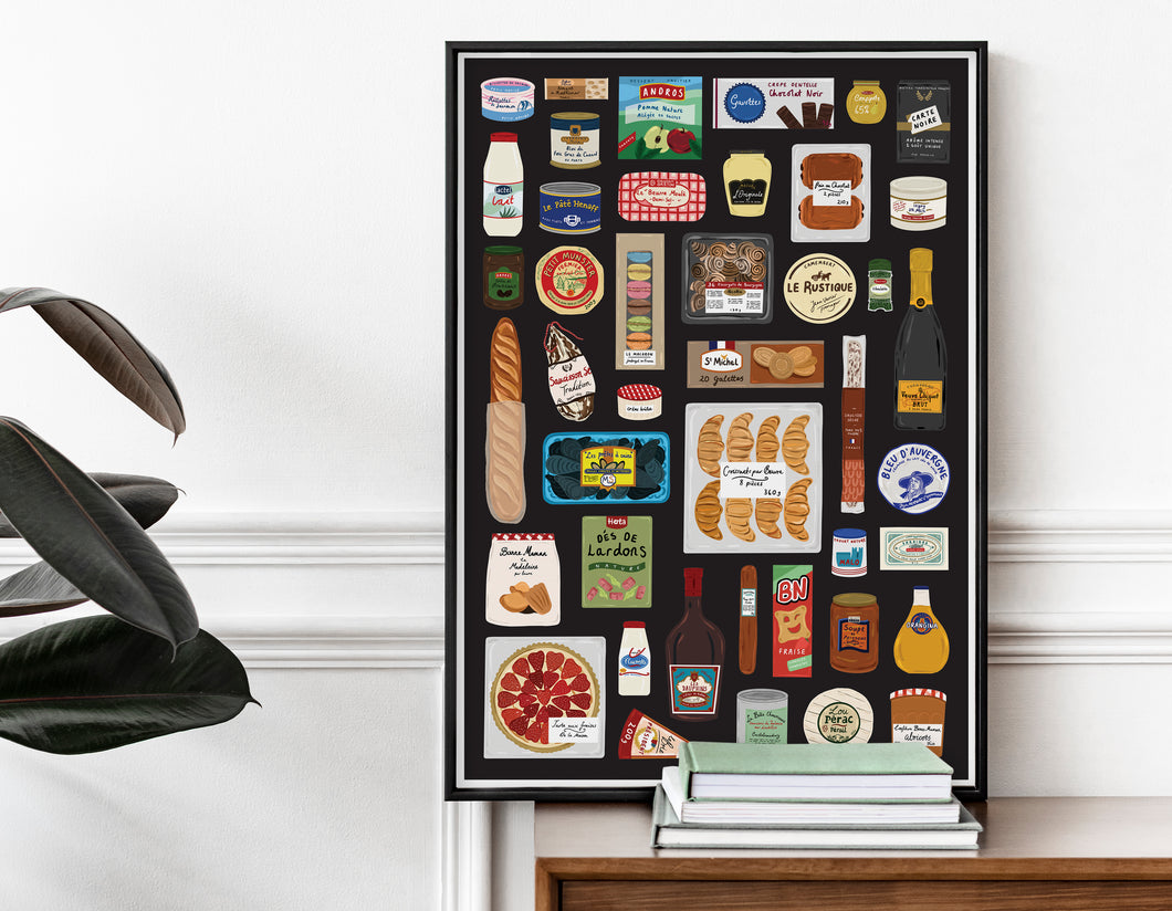 French Larder Print
