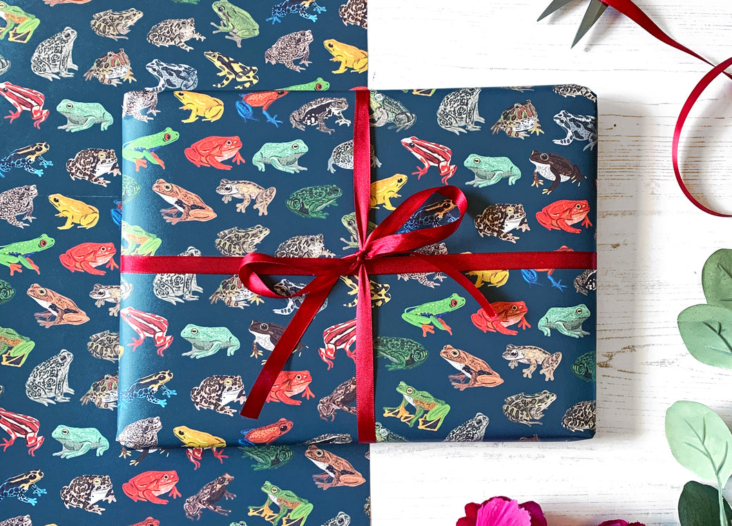 Frog Wrapping Paper