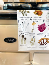 Load image into Gallery viewer, A-Z of Fungi Tea Towel
