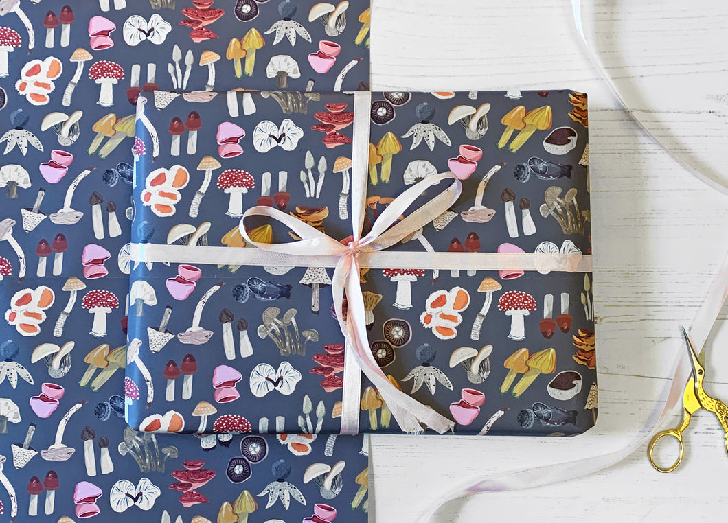 Fungi Wrapping Paper