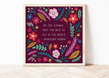 Load image into Gallery viewer, Mahatma Gandhi Quote Print
