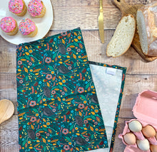 Load image into Gallery viewer, Guinea Fowl Print Tea Towel
