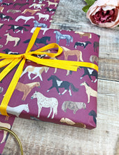 Load image into Gallery viewer, Horses &amp; Ponies Wrapping Paper
