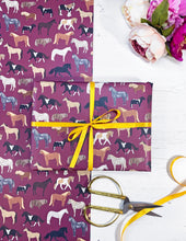 Load image into Gallery viewer, Horses &amp; Ponies Wrapping Paper
