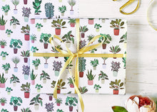 Load image into Gallery viewer, House Plant Wrapping Paper
