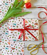 Load image into Gallery viewer, Insects Wrapping Paper
