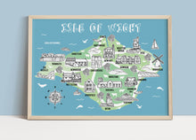 Load image into Gallery viewer, Isle of Wight Illustrated Map

