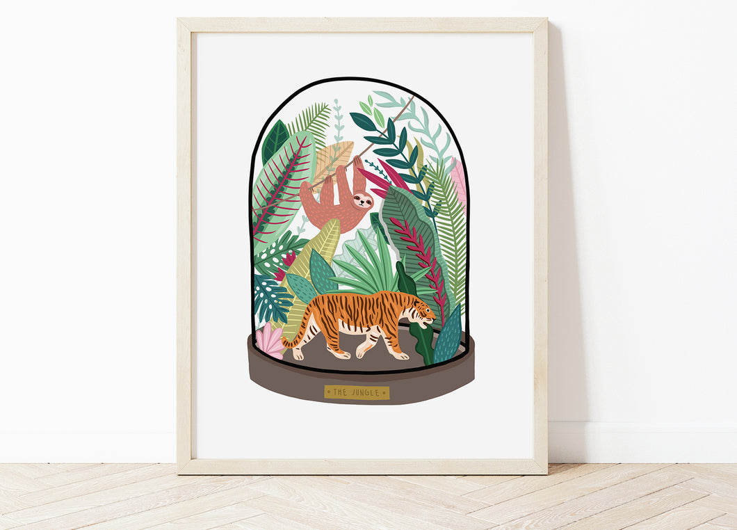 Jungle Bell Jar Print