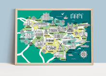 Load image into Gallery viewer, Kent Illustrated Map
