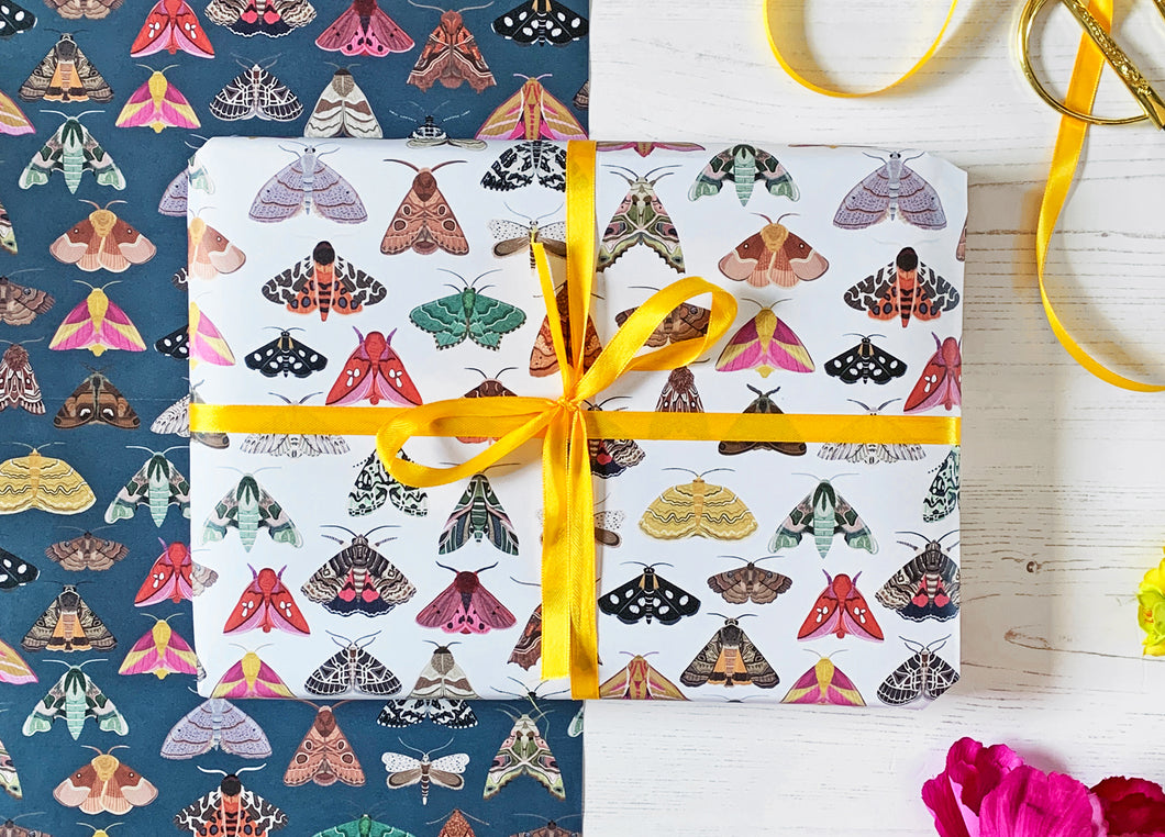 Moth Wrapping Paper