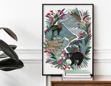 Load image into Gallery viewer, Mountains Habitat Print
