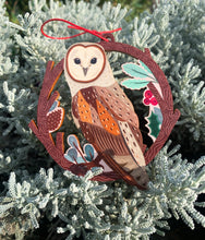 Load image into Gallery viewer, Owl Christmas Tree Decoration
