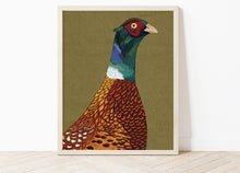 Load image into Gallery viewer, Pheasant Illustrated Print
